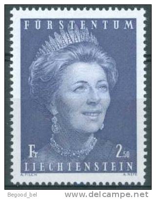 LIECHTENSTEIN - 1971 - MNH/*** - GEORGINE PRINCESS -  Mi 544 -Yvert 488 LOT 2173 - Unused Stamps
