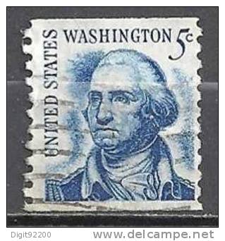 1 W Valeur Oblitérée, Used - U.S.A. - ÉTATS-UNIS * 1965/1966 - N° 1288-46 - George Washington