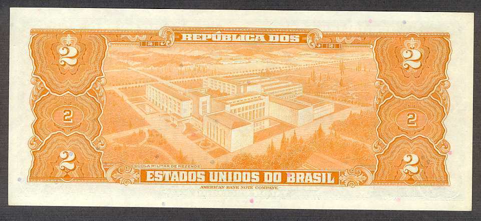 Brésil P 151b -  2 Cruzeiros 1958  Série 1078   *** UNC *** NEUF  *** - Brasil