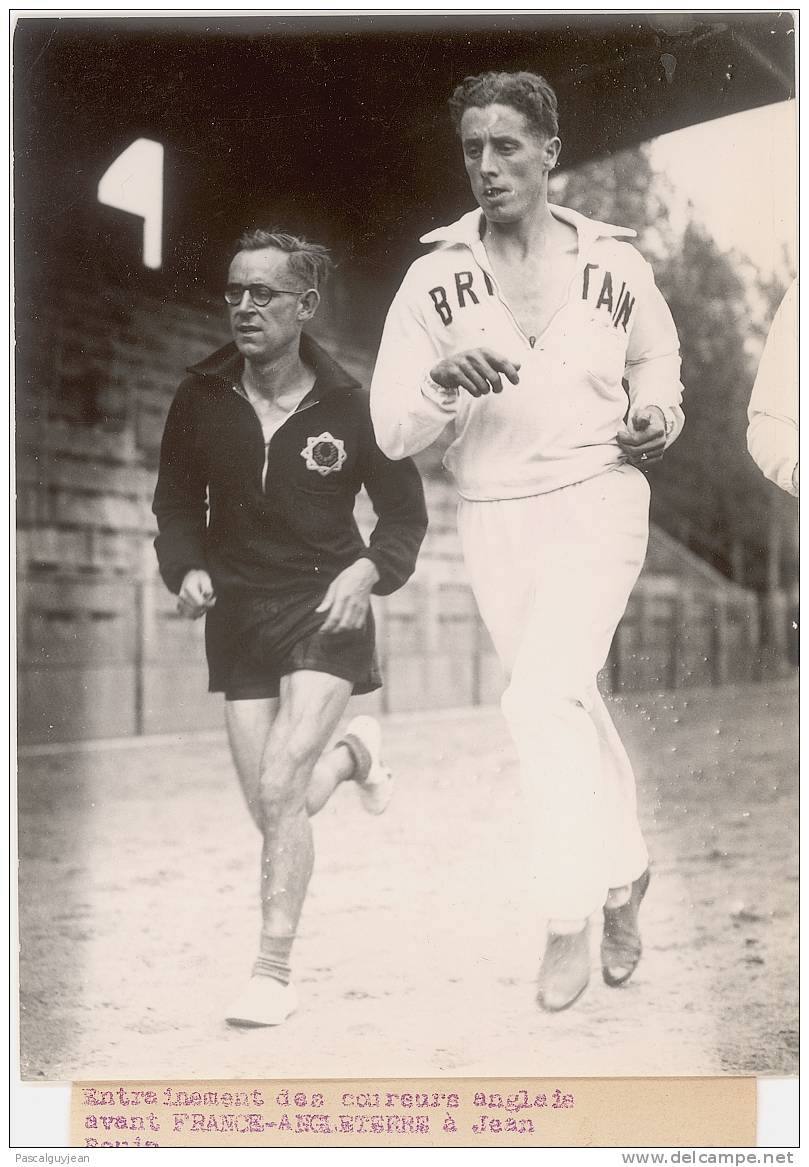 PHOTO PRESSE ATHLETISME - WOODERSON ET STAN COX - Atletiek