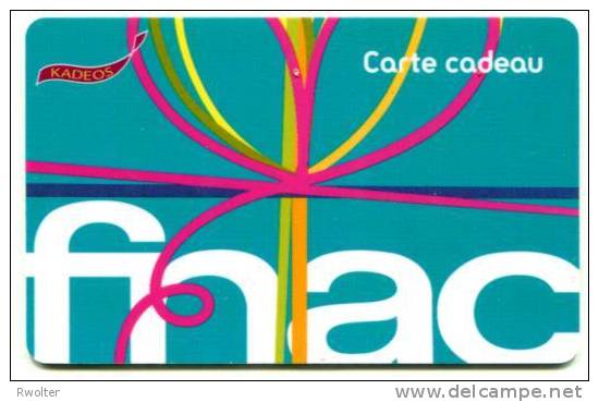 @+ Carte Cadeau - Gift Card :FNAC - KADEOS 2010. - Treuekarten
