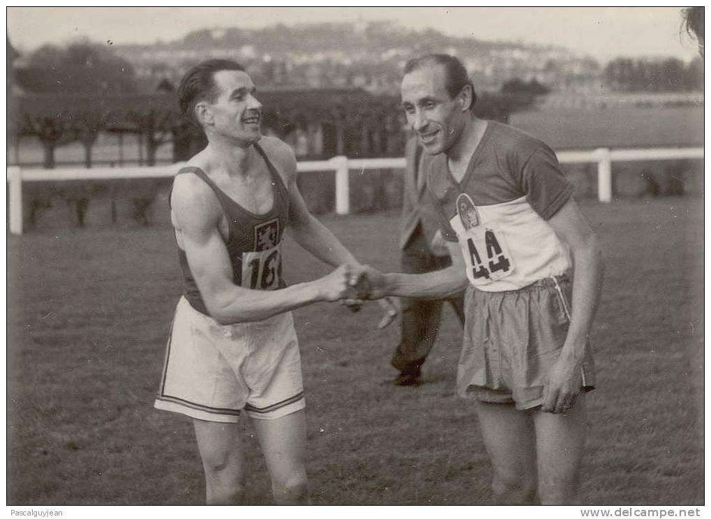 PHOTO PRESSE ATHLETISME - PUJAZON ET CHAPELLE - CROSS DES 6 NATIONS - Athlétisme