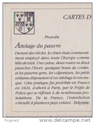 FRANCE: Cartes D´Autrefois:Picardie:LILL E:Attelage De Chiens..Verso:explication S. - Picardie