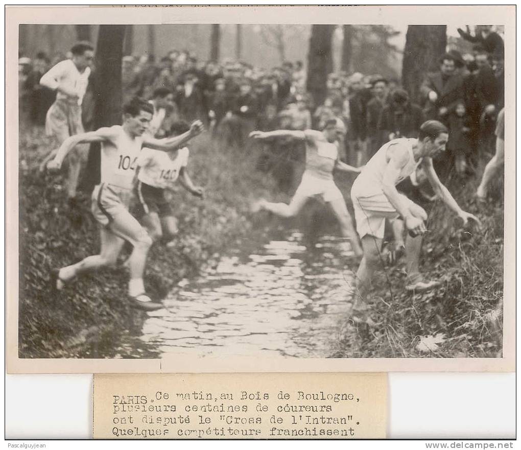 PHOTO PRESSE ATHLETISME - CROSS DE L'INTRAN 1937 - Athlétisme