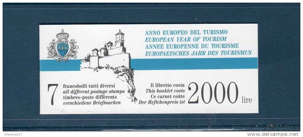 SAN MARINO 1990 --LIBRETTO N° 2 FDC -- BOOKLET - Postzegelboekjes