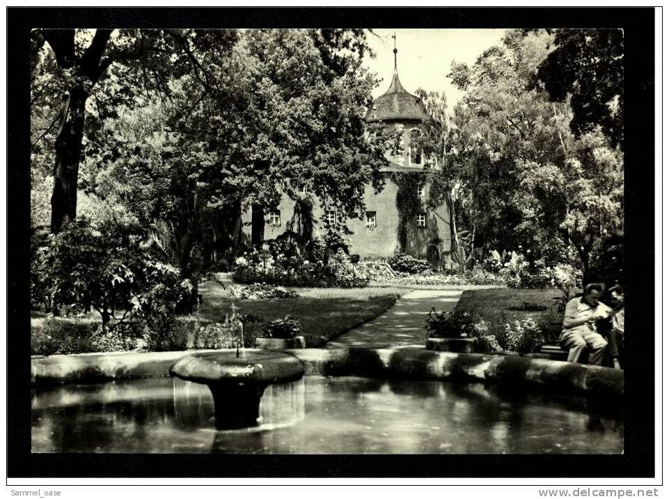 Zittau / Sa.  -  Fleischerbastei Mit Blumenuhr  -  Ansichtskarte Ca.1968   (119) - Zittau