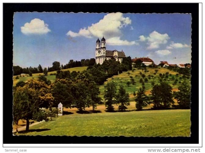 Schönenberg Wallfahrtskirche  -  Bei Ellwangen Jagst  ,  Ansichtskarte Ca.1975   (121) - Ellwangen