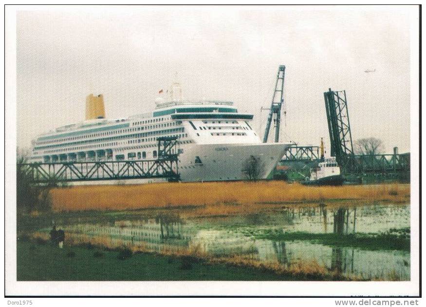 Schiffe : Papenburg : Meyer-Werft : Unused Postcard : #12 - Other & Unclassified