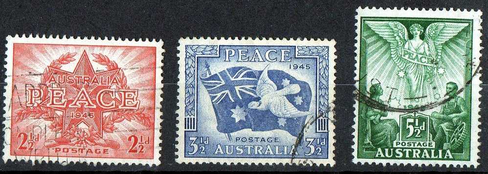 Australia 1946 Peace 1945 Used - Usados
