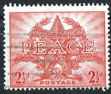 Australia 1946 2 1/2d Peace 1945 Used - Gebruikt