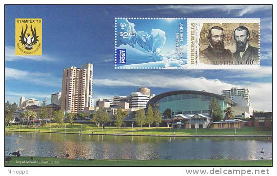 Australia-2010 Stampex Stamp Exhibition Souvenir Sheet - Sheets, Plate Blocks &  Multiples