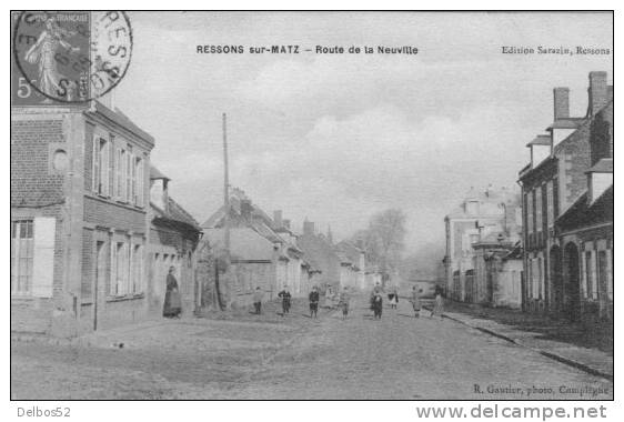 RESSONS - Sur - MATZ - Route De La Neuville - Ressons Sur Matz