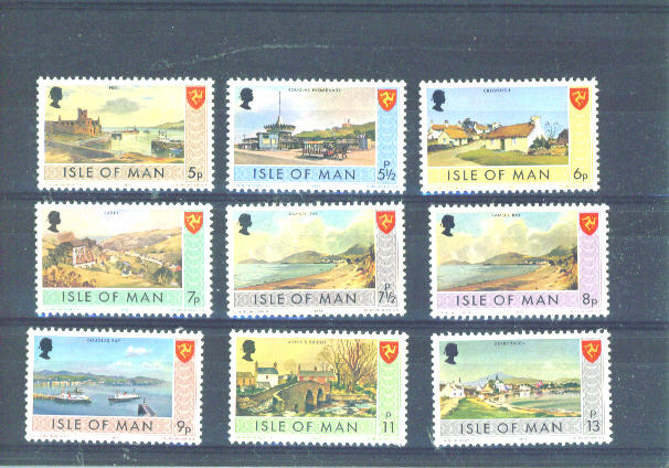 ISLE OF MAN - 1973 Issue UM - Isola Di Man