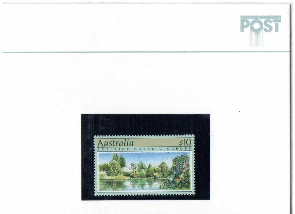 Australia 1989 Gardens $10 Adelaide MNH In PO Sealed Pack - Mint Stamps