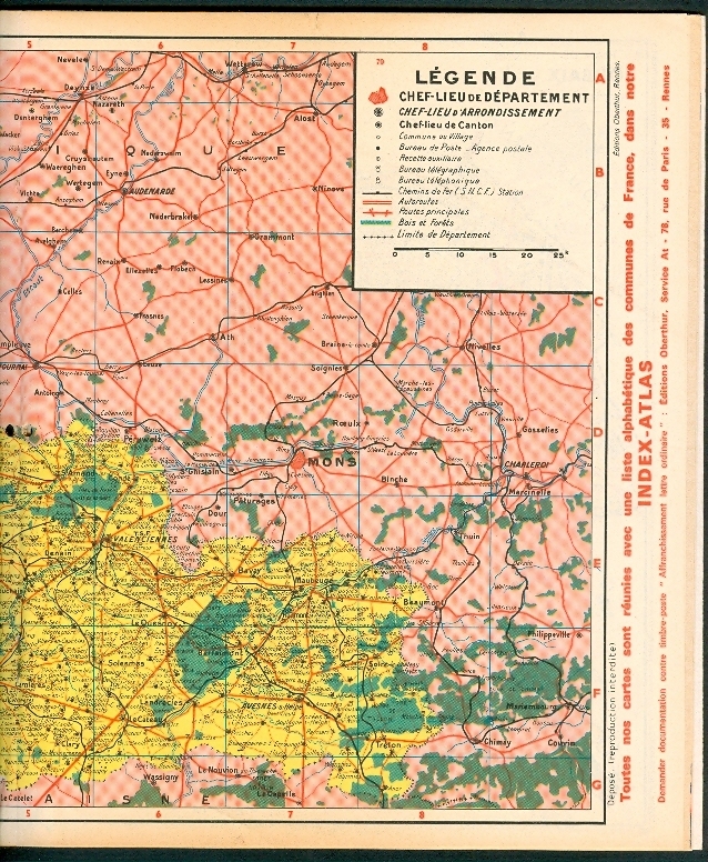 ALMANACH DES P.T.T. 1972 Région Du Nord (1959) : Lille, Tourcoing, Dunkerque, Chemin De Fer (Complet) Bissextile - Formato Grande : 1971-80