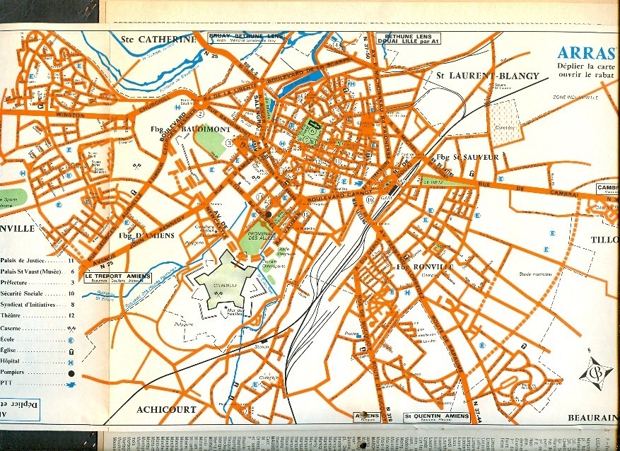 ALMANACH DES P.T.T. 1973, Région Du Nord (59): Lille, Arras (Complet) Communes, Chiens, Boxers, Chats Siamois - Tamaño Grande : 1971-80