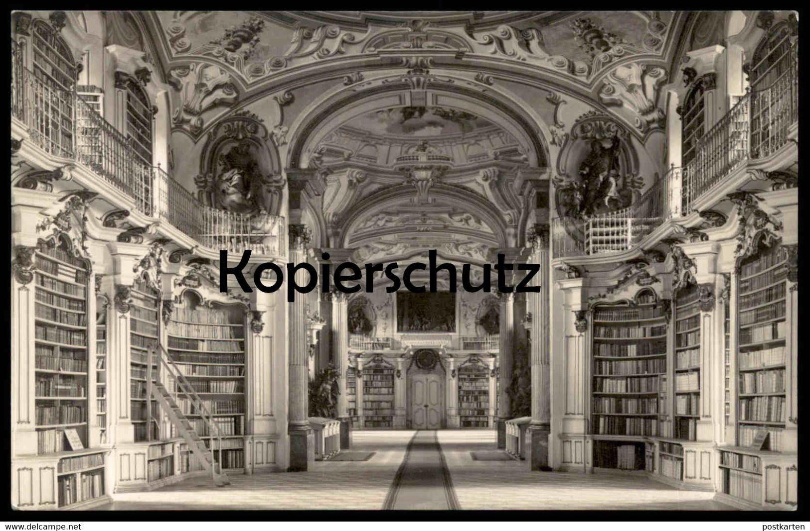 ALTE POSTKARTE STIFT ADMONT BIBLIOTHEK 1933 Bei Liezen Stiftsbibliothek Library Bibliotheque Ansichtskarte Cpa Postcard - Libraries