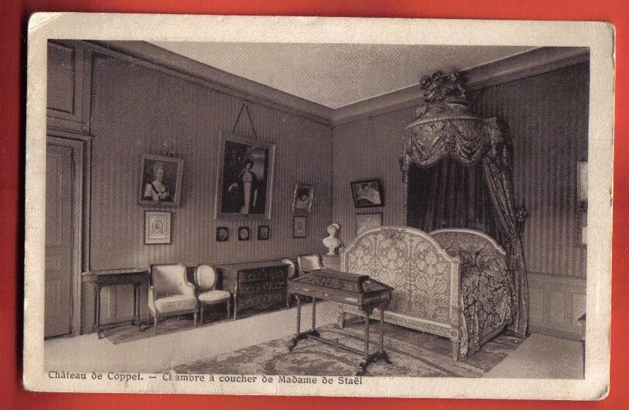 M1082 Château De Coppet,Chambre à Coucher De Mme De Stael.Non Circulé.Charnaux 6297 - Coppet