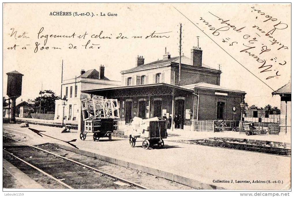 ACHERES : "La Gare" - Acheres