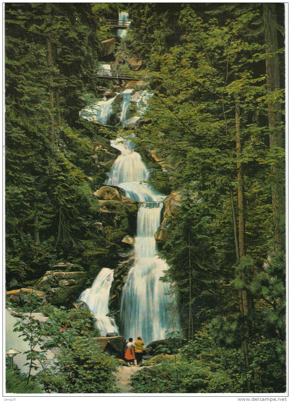 Duitsland/Deutschland, Triberg Im Schwarzwald, Deutschlands Gröszte Wasserfälle, Ca. 1970 - Triberg