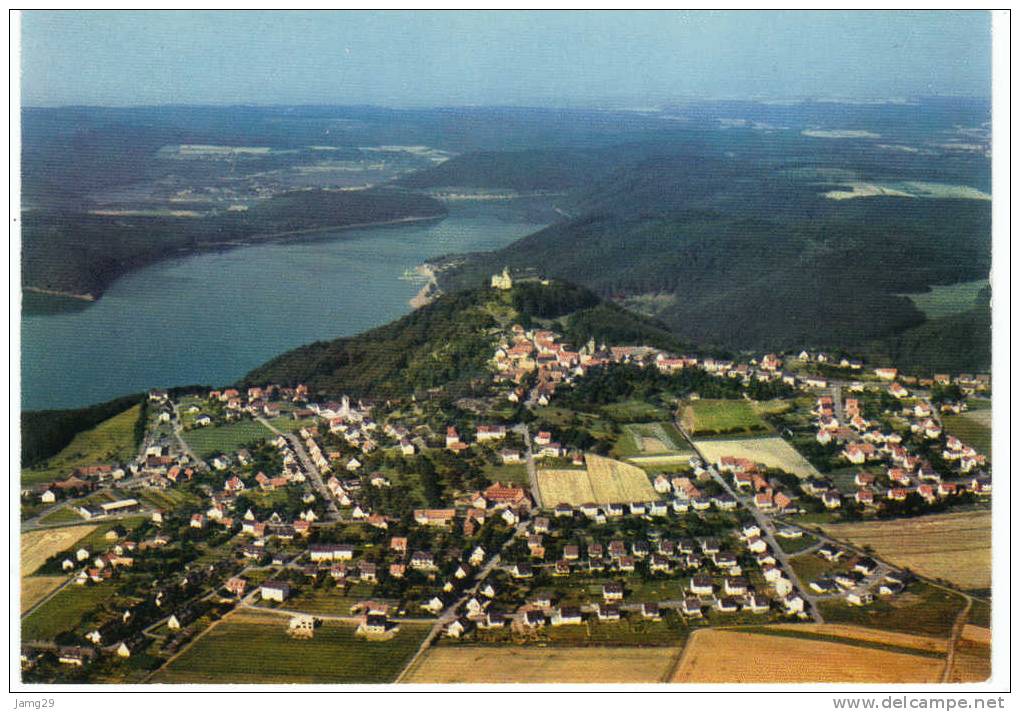 Duitsland/Deutschland, Waldeck, Mit Schlosz Und Edersee, Ca. 1975 - Waldeck