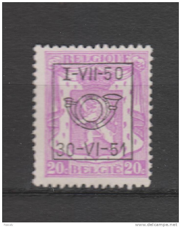 COB Préo 606 (*) - Typo Precancels 1936-51 (Small Seal Of The State)
