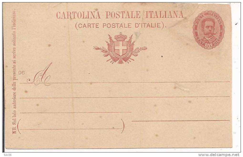 CARTOLINA POSTALE -  NOZZE  S.A.R PRINCIPE DI NAPOLI  - NUOVA -  MILL.96 - Interi Postali