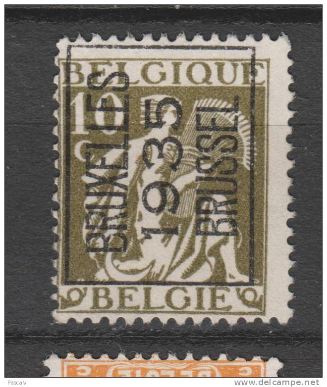 COB Préo 295 (*) - Typos 1932-36 (Cérès Et Mercure)