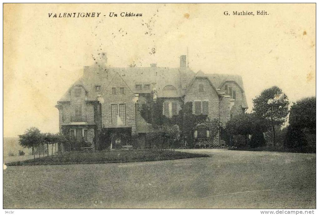CPA(25)       VALENTIGNEY Le Chateau - Valentigney