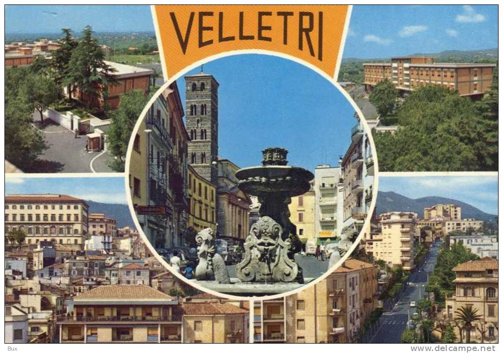 VELLETRI  LAZIO   VIAGGIATA   COME DA FOTO - Velletri