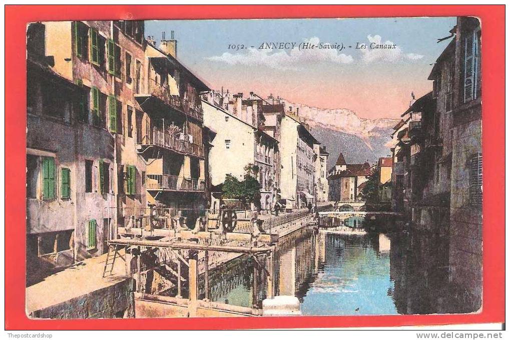 FRANCE ANNECY No1052 LES CANAUX L FAURAZ EDIT A ANNEMASSE MORE France LISTED - Annecy