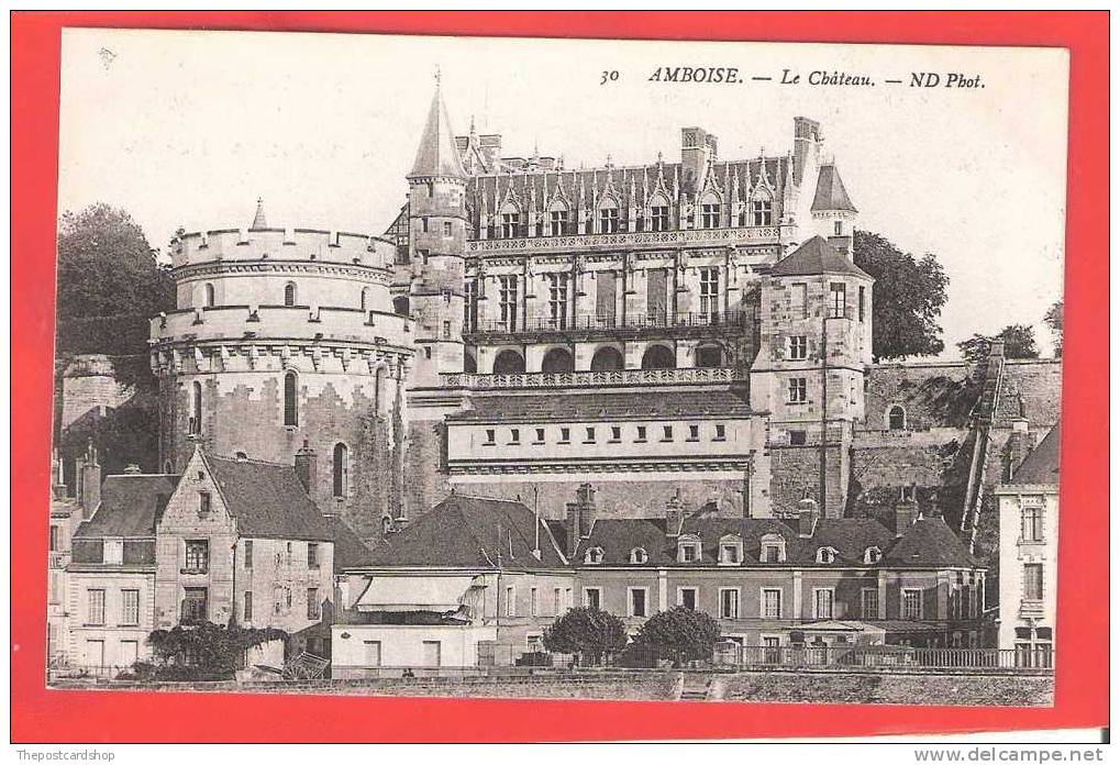 FRANCE AMBOISE INDRE ET LOIRE LE CHATEAU No30 MORE ARGENTIERES  & France LISTED - Amboise