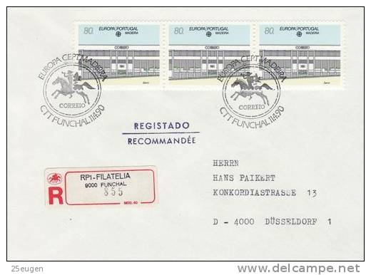 MADEIRA 1990 EUROPA CEPT FDC R-COVER - 1990