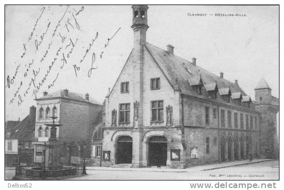 CLERMONT - Hôtel De Ville . - Clermont