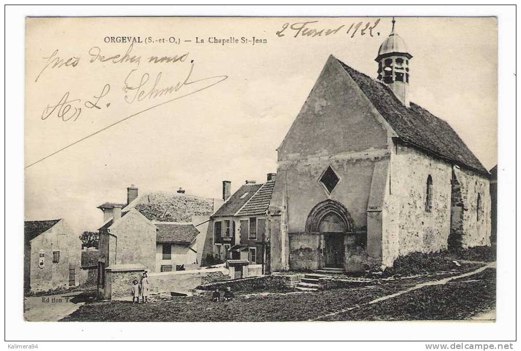 YVELINES  /  ORGEVAL  /  LA  CHAPELLE  SAINT-JEAN - Orgeval