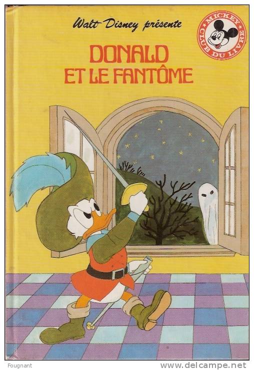 WALT DINEY:Donald Et Le Fantôme.1984.Bon état.Couleur.Nombreuses Images. - Disney