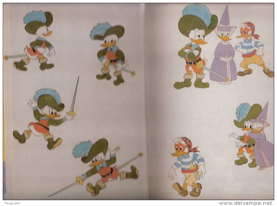 WALT DINEY:Donald Et Le Fantôme.1984.Bon état.Couleur.Nombreuses Images. - Disney
