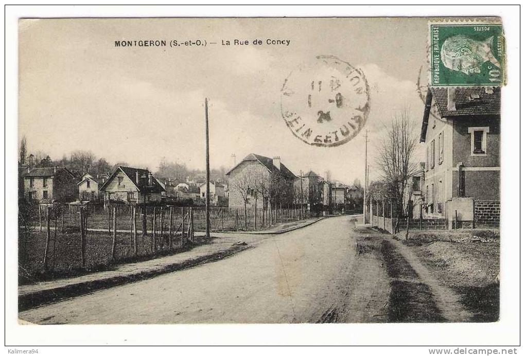 ESSONNE  /  MONTGERON  /  LA  RUE  DE  CONCY  /  Edit.  MULARD , Yerres - Montgeron