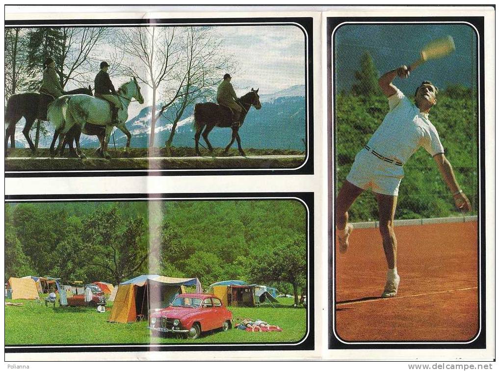 B0189 Brochure Turistica PRINCIPATO Del LIECHTENSTEIN Anni '70/musicisti Di Schellenberg/Schaan/camping/tennis/Triesen - Tourisme, Voyages