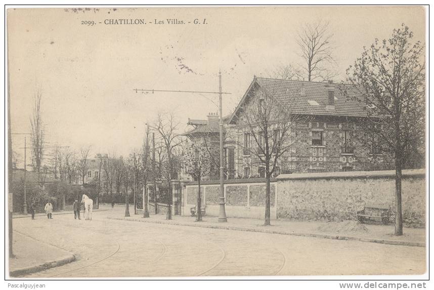 CPA 92 CHATILLON - LES VILLAS - Châtillon