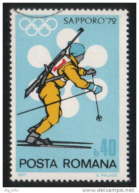 ROMANIA - Sci Nordico - Biathlon - Hiver 1972: Sapporo