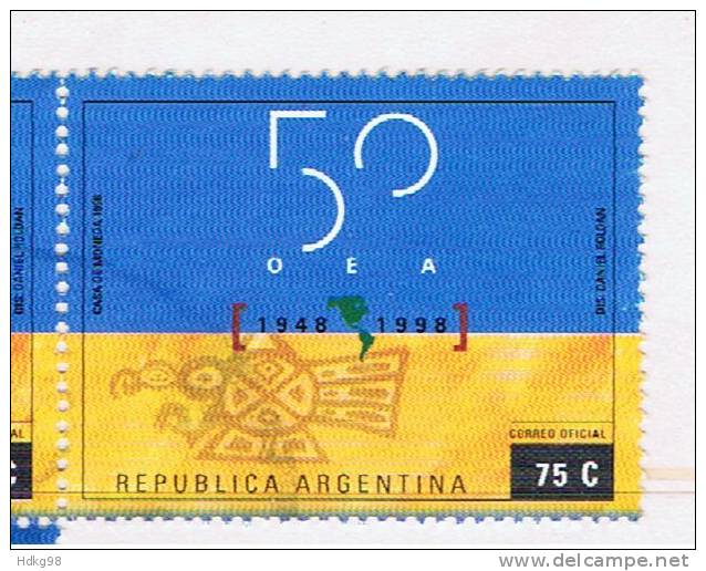 RA+ Argentinien 1998 Mi 2450 - Gebruikt