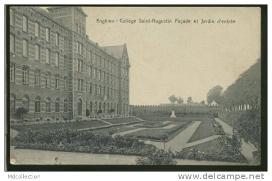 BELGIQUE ENGHIEN /         Collège Saint-augustin Et Jardin D'entrée        / - Enghien - Edingen