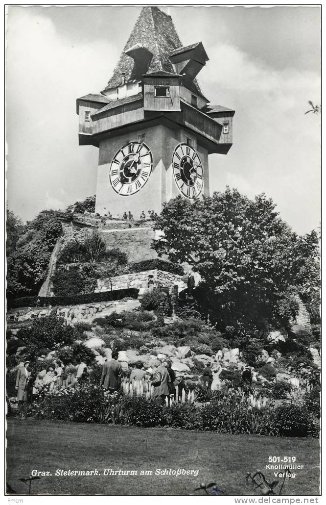 Graz Steiermark Uhr Turm Am Schlossberg - Autres & Non Classés