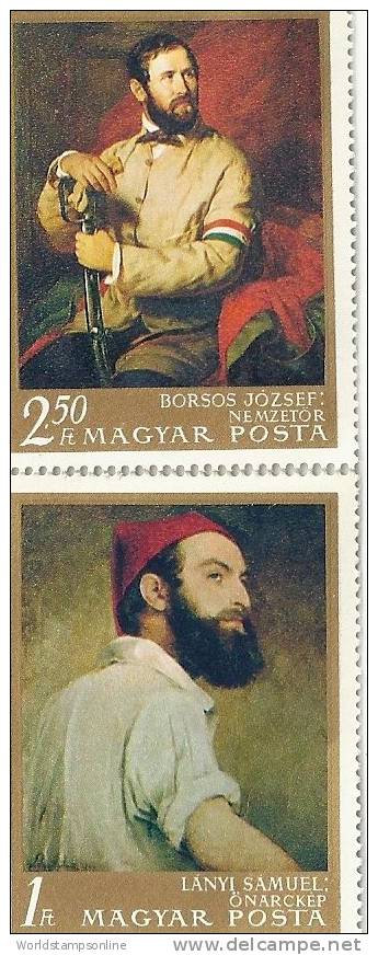 Hungary, Serie 7, Year 1967, SG 2282-2288, Paintings In National Gallery, Budapest (2nd Series), MNH/PF - Unused Stamps