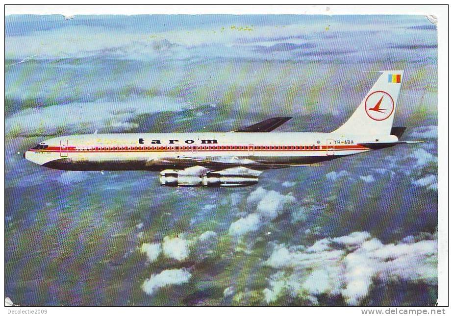 ZS3160 Aviation Airplane Aircraft Avion Tarom Romanian Official Postcard Boeing 707 Not  Used - 1946-....: Moderne