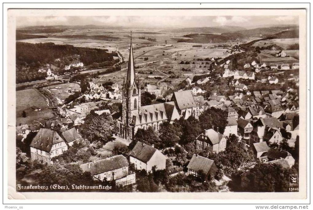 GERMANY - Frankenberg An Der Eder, Church, Year 1956 - Frankenberg (Eder)