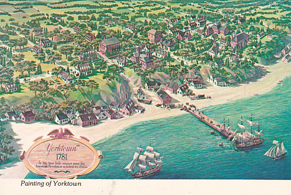 Painting Of Yorktown, Virginia - Other & Unclassified