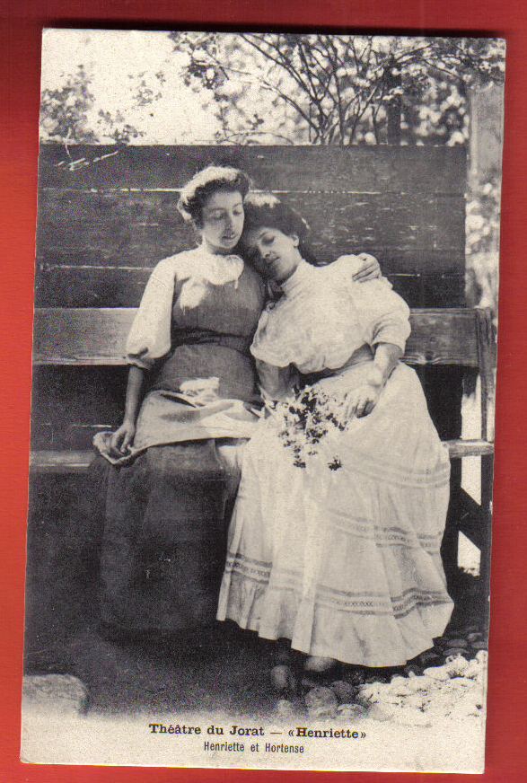 M1137 Théâtre Du Jorat Mézières,Représentation De La Nuit Des Quatre-Temps" Donné En 1912,Henriette Et Hortense.Non Circ - Jorat-Mézières