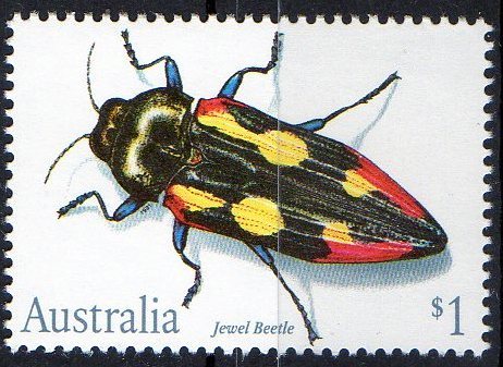 Australia 1991 Insects $1 Beetle MNH - Mint Stamps